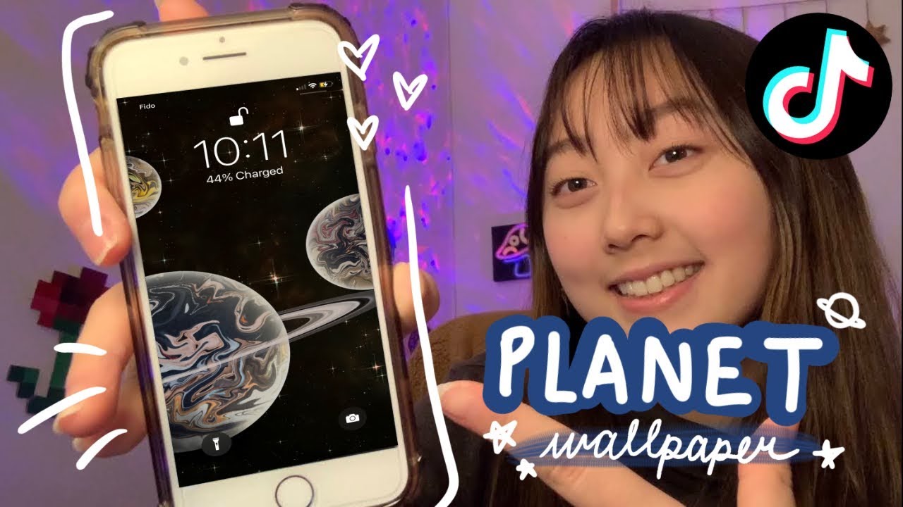 PLANET WALLPAPER TUTORIAL ~ tiktok inspired trend ~
